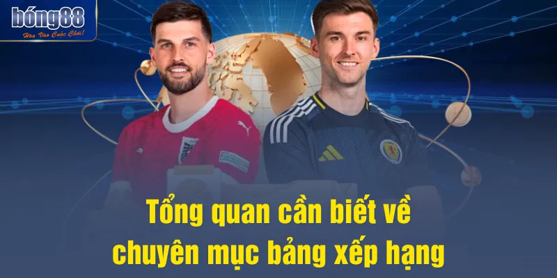 Tổng quan cần biết về chuyên mục bảng xếp hạng