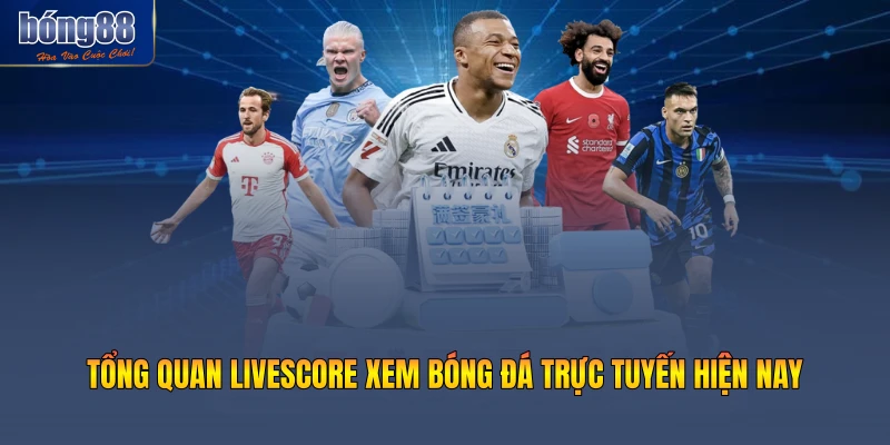Tổng quan livescore xem bóng đá trực tuyến hiện nay